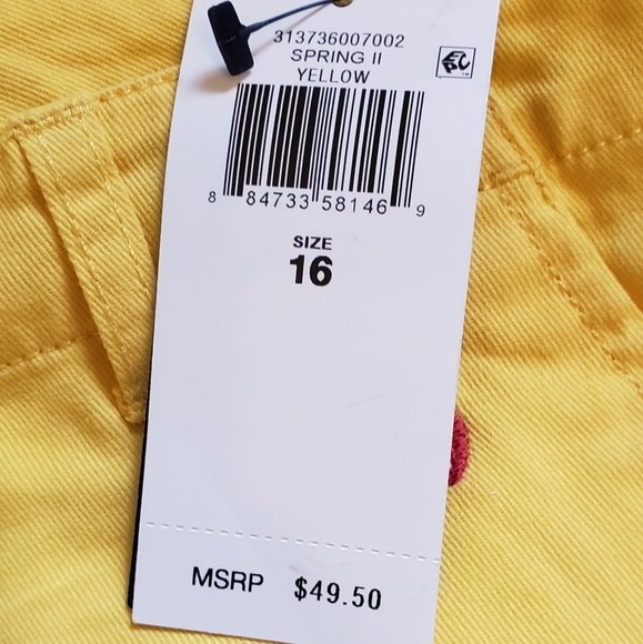 💕Polo Ralph Lauren Strawberry Shorts- Size 16 💕 - Picture 5 of 6